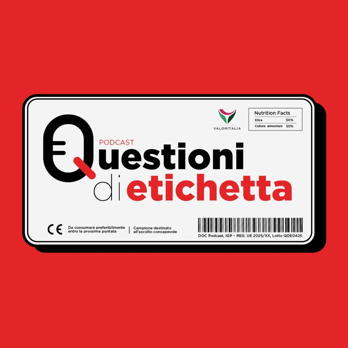 Questioni di etichetta podcast artwork