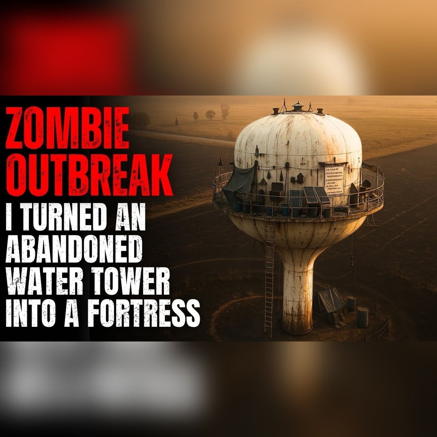 ZOMBIE OUTBREAK: I Survived 30 Days in a Water Tower Fortress