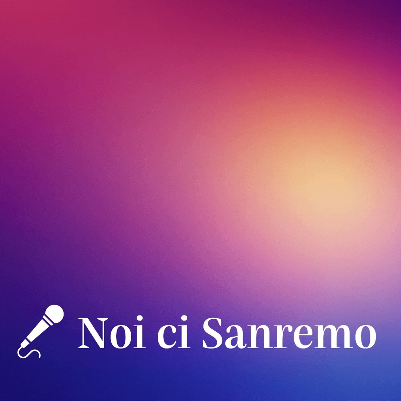 Noi ci Sanremo 2025 podcast artwork
