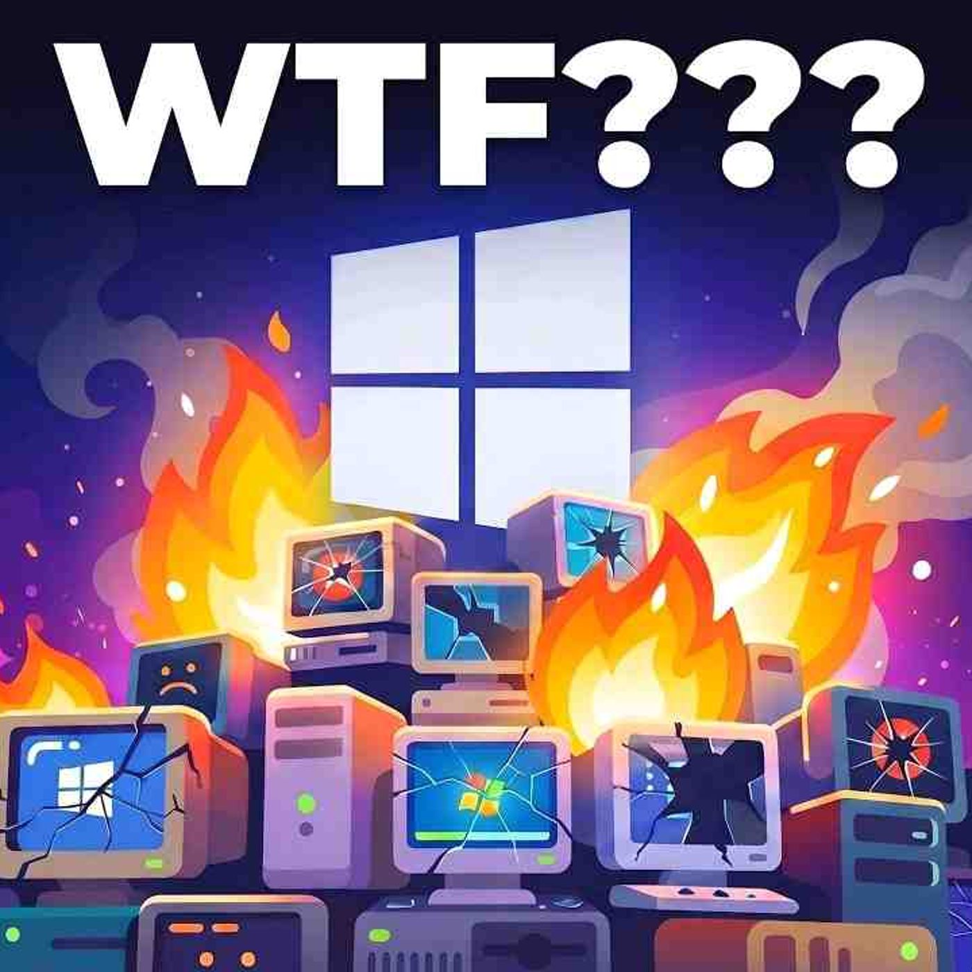 Windows Is BROKEN. 240 Million PCs Are Now E-Waste episode artwork
