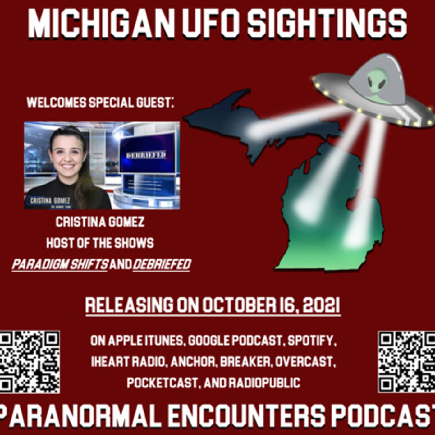 Michigan UFO Sightings And Paranormal Encounters Podcast