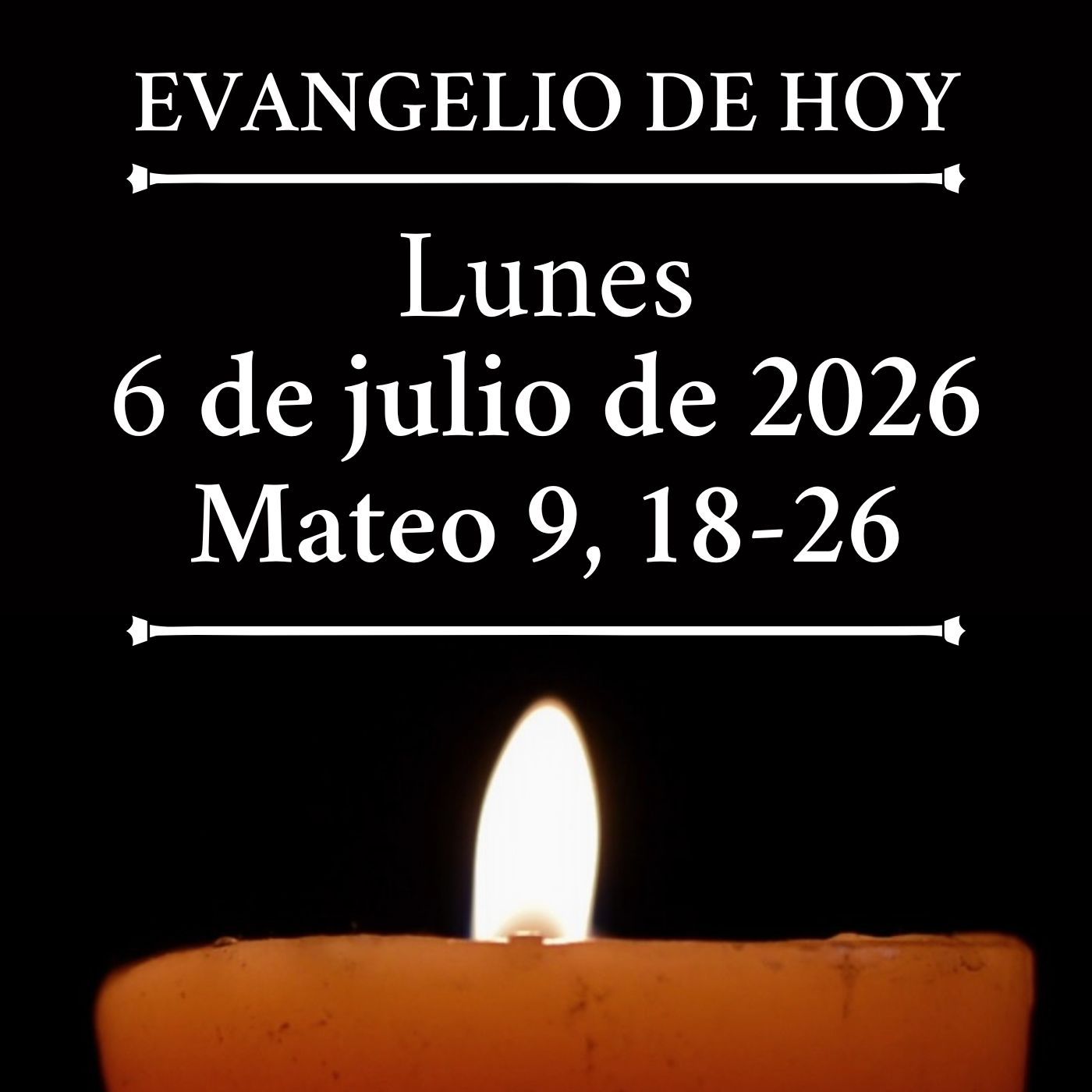 Evangelio del lunes 6 de julio de 2026 - Mateo 9, 18-26 episode artwork