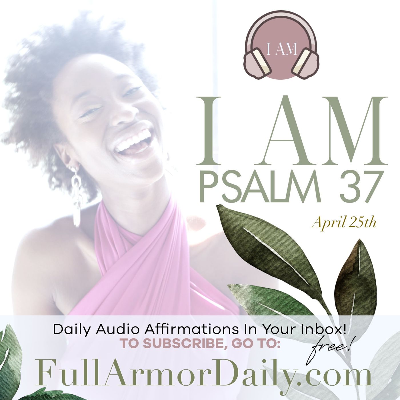 #1: FAITH-BASED AFFIRMATION FROM PSALM 37 episode artwork