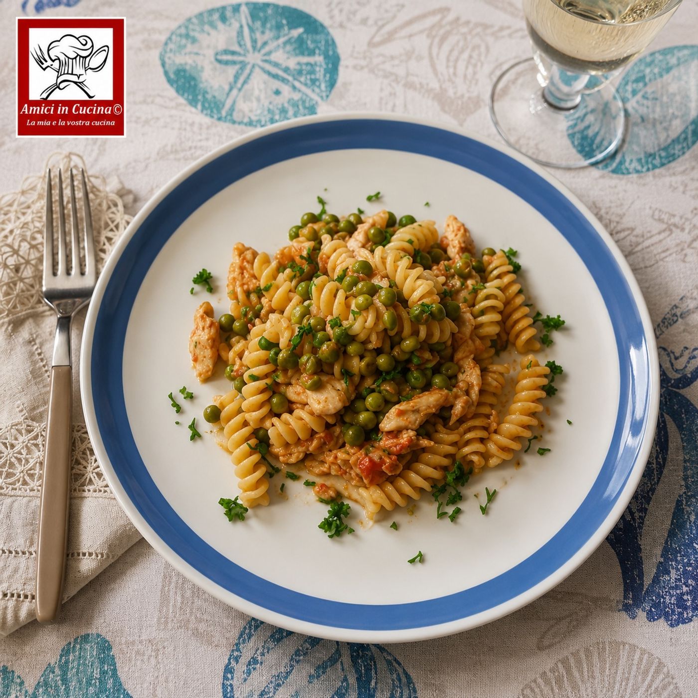 Fusilli Piselli e Branzino | Primo Piatto Facile e Gustoso episode artwork