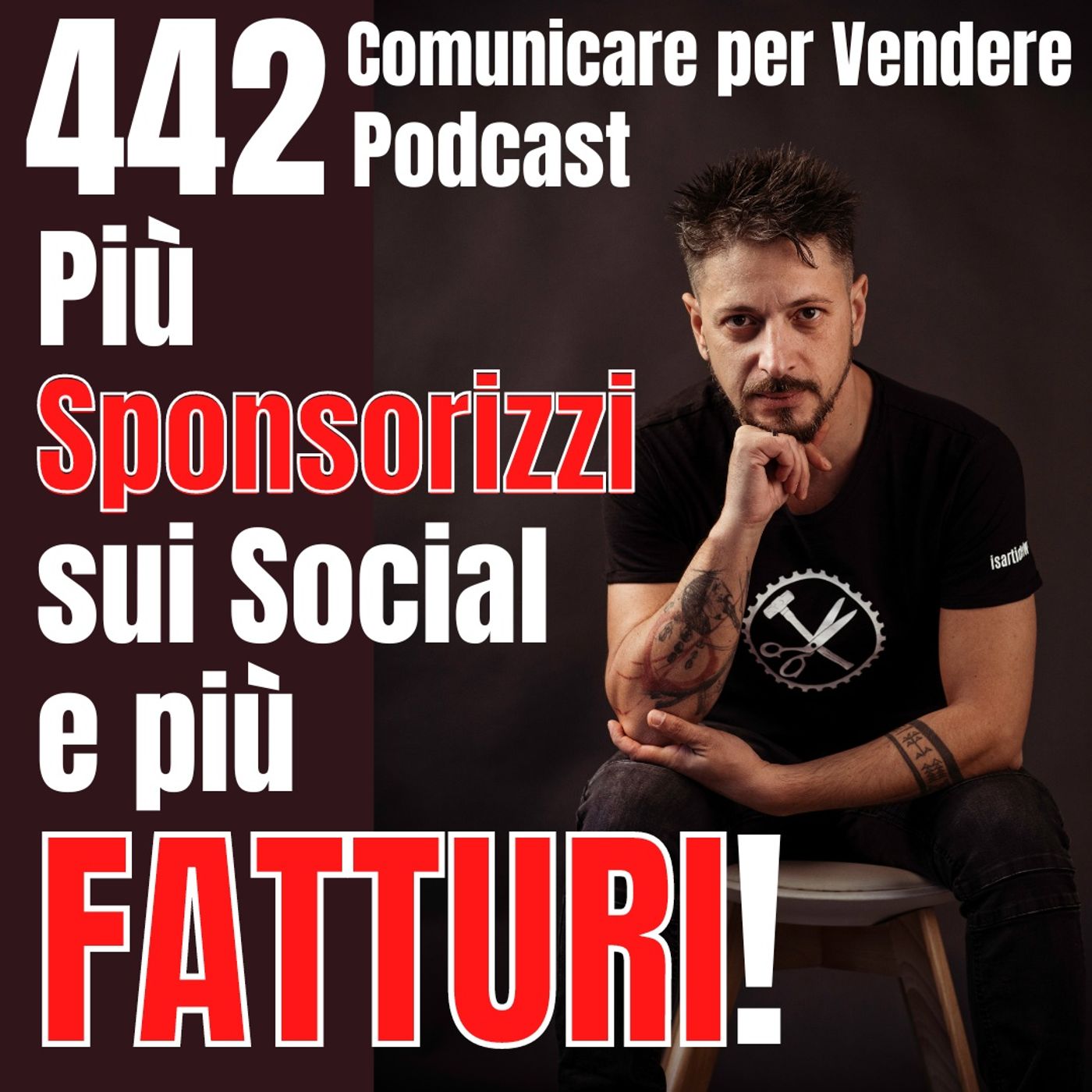 442 - Più Sponsorizzi sui social e più fatturi con la tua Azienda episode artwork