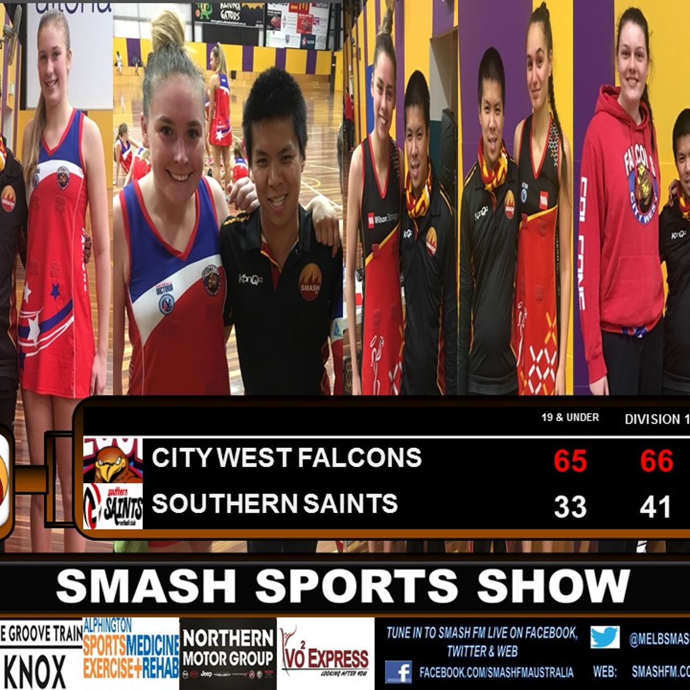 SSS: VNL RD13 INTERVIEWS - City West Falcons v Southern Saints 090717 episode artwork