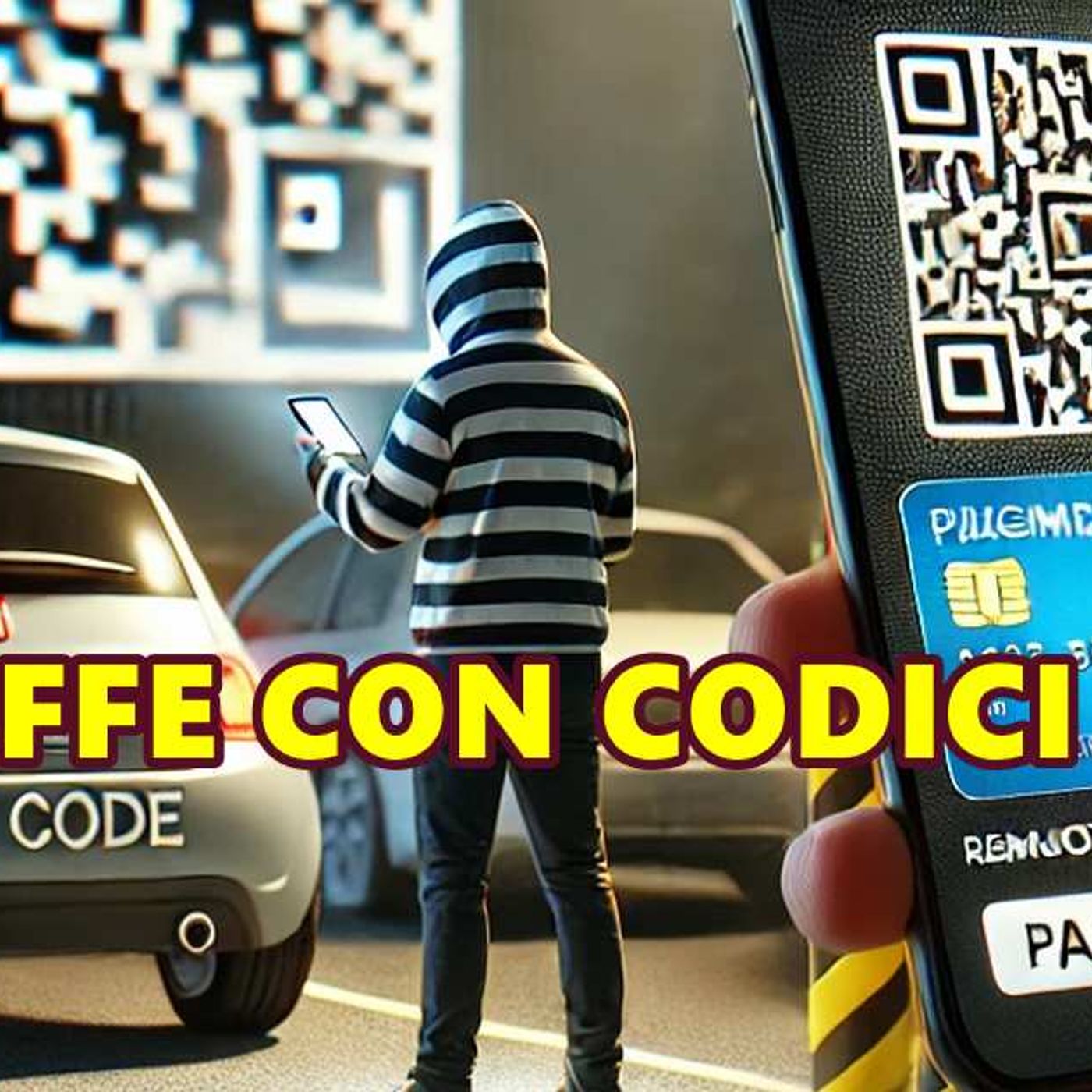TRUFFE CON CODICI QR: PERCHÉ SCANNERIZZARE UN QR CODE PUÒ ESSERE PERICOLOSO episode artwork