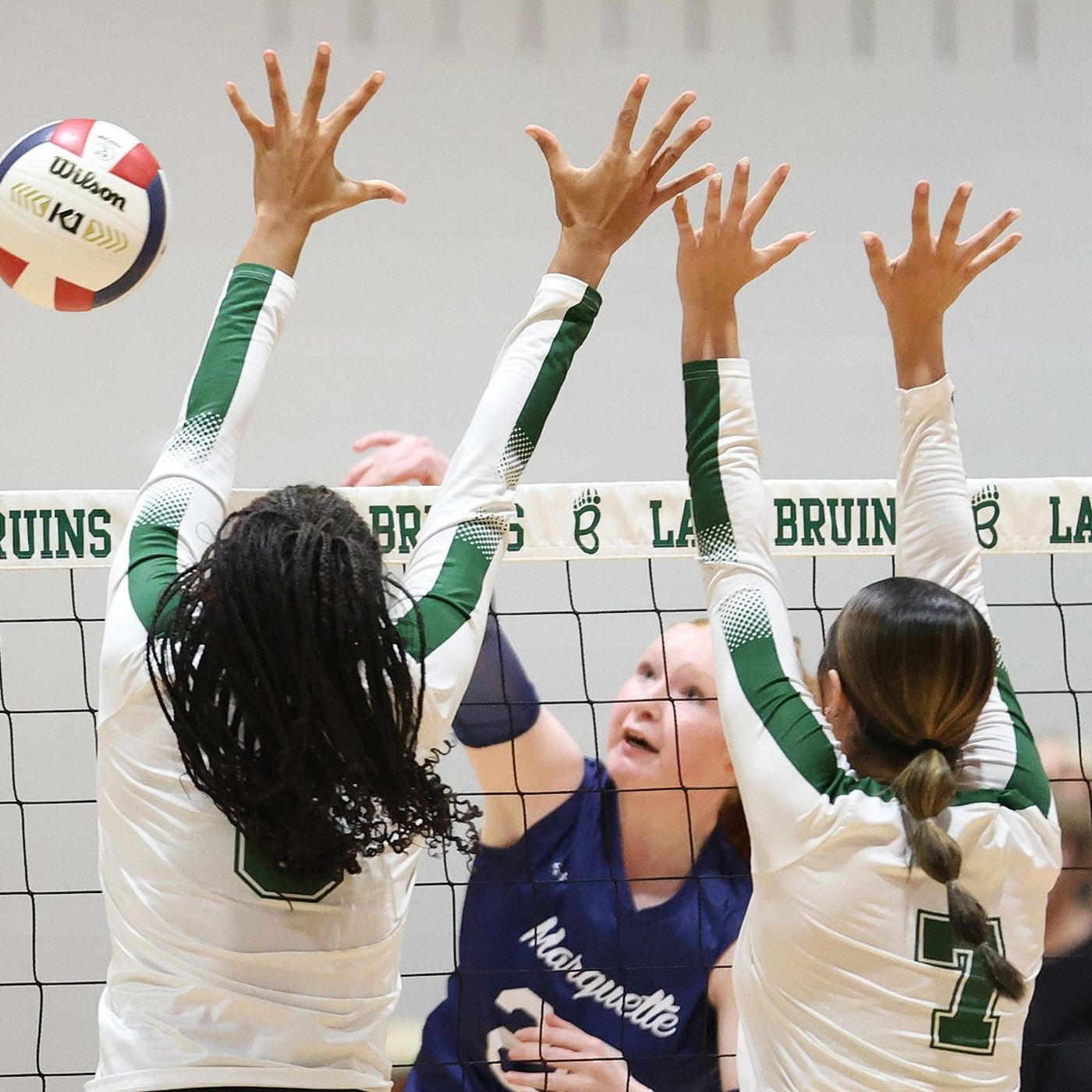 Marquette rallies to top St. Bede in Tri-County girls volleyball battle episode artwork