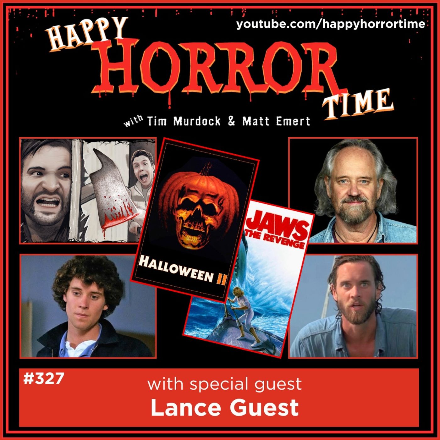 Ep 327: Interview w/Lance Guest from “Halloween II” (1981) & “Jaws: The Revenge”