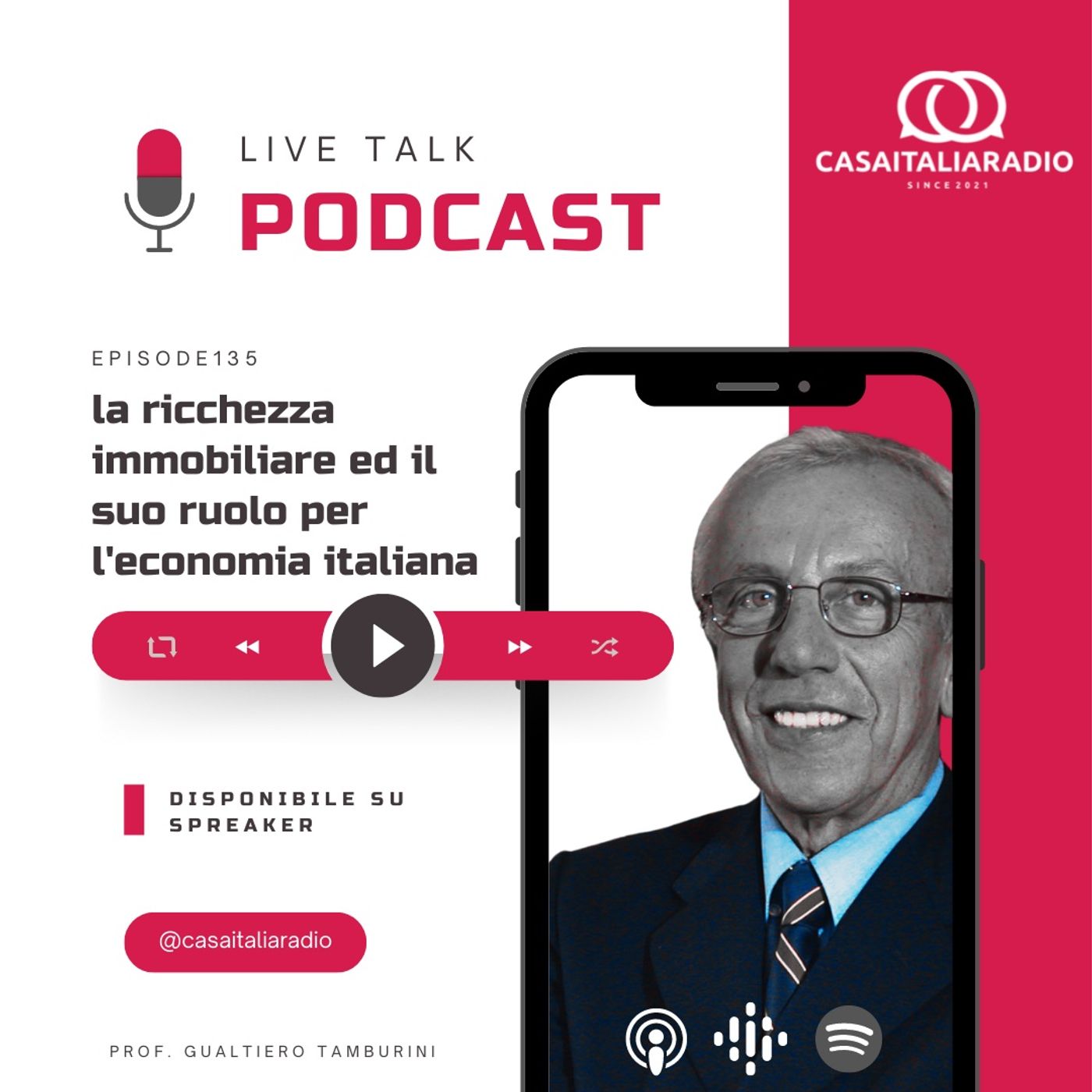 BM - Puntata N. 135 - La ricchezza immobiliare ed il suo ruolo per l'economia italiana episode artwork