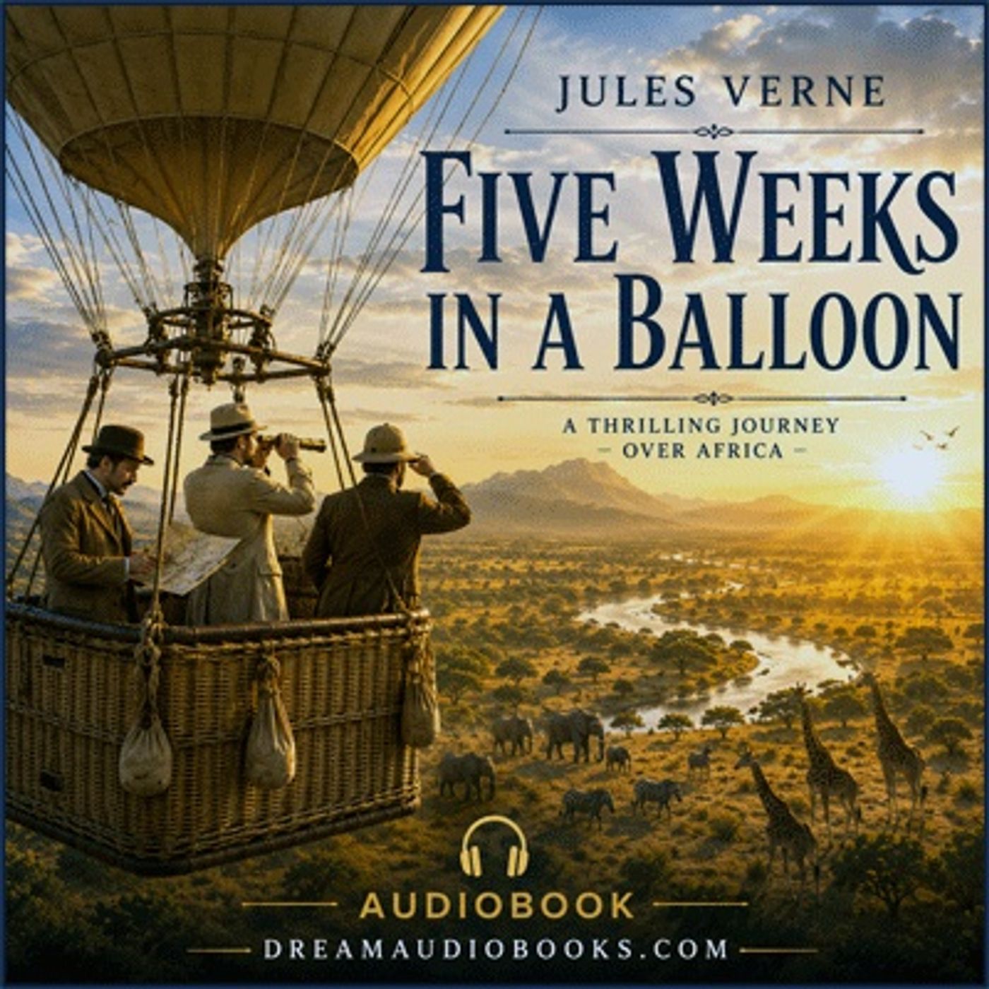 Five Weeks in a Balloon: Over Africa podcast artwork
