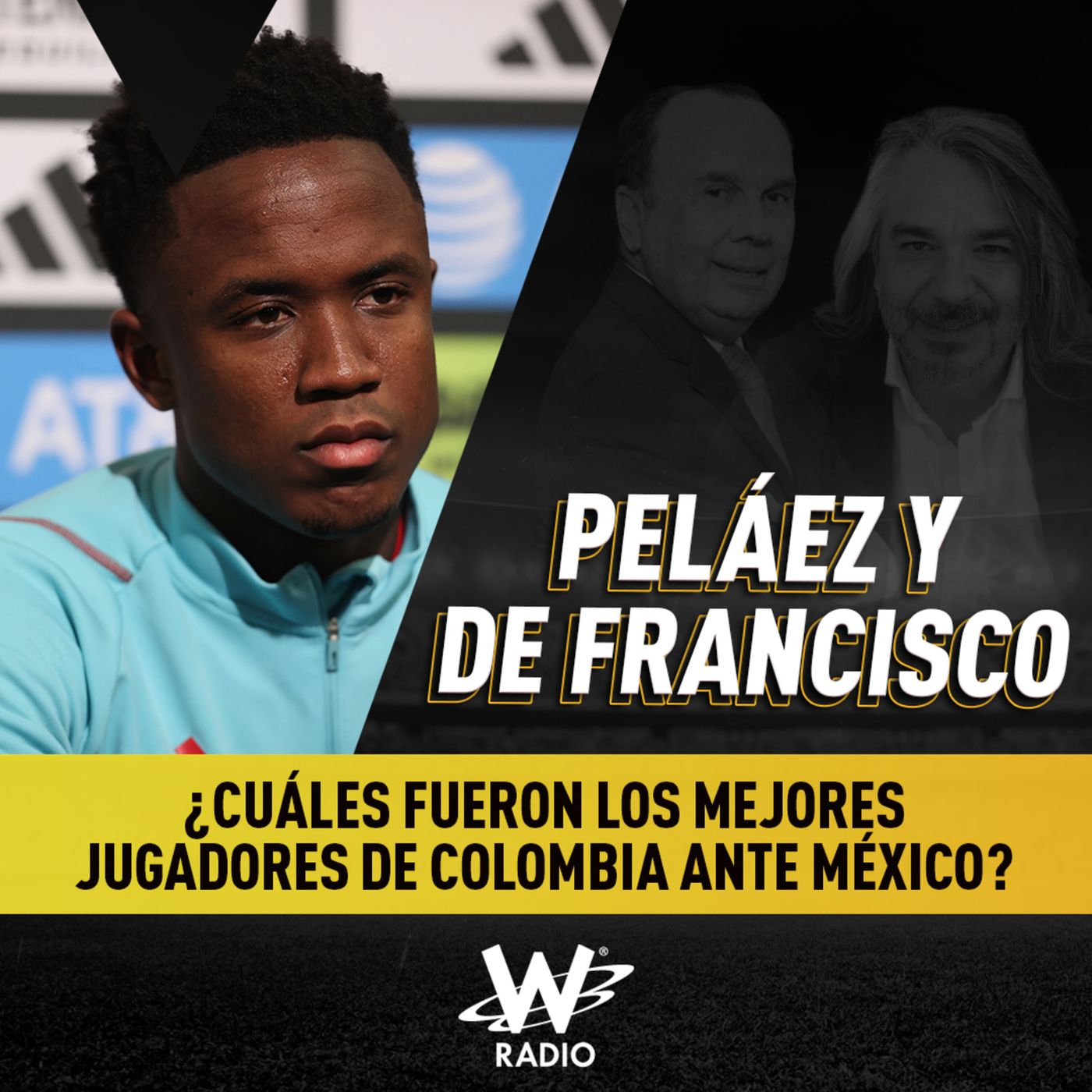 ¿Cuáles fueron los mejores jugadores de Colombia ante México?