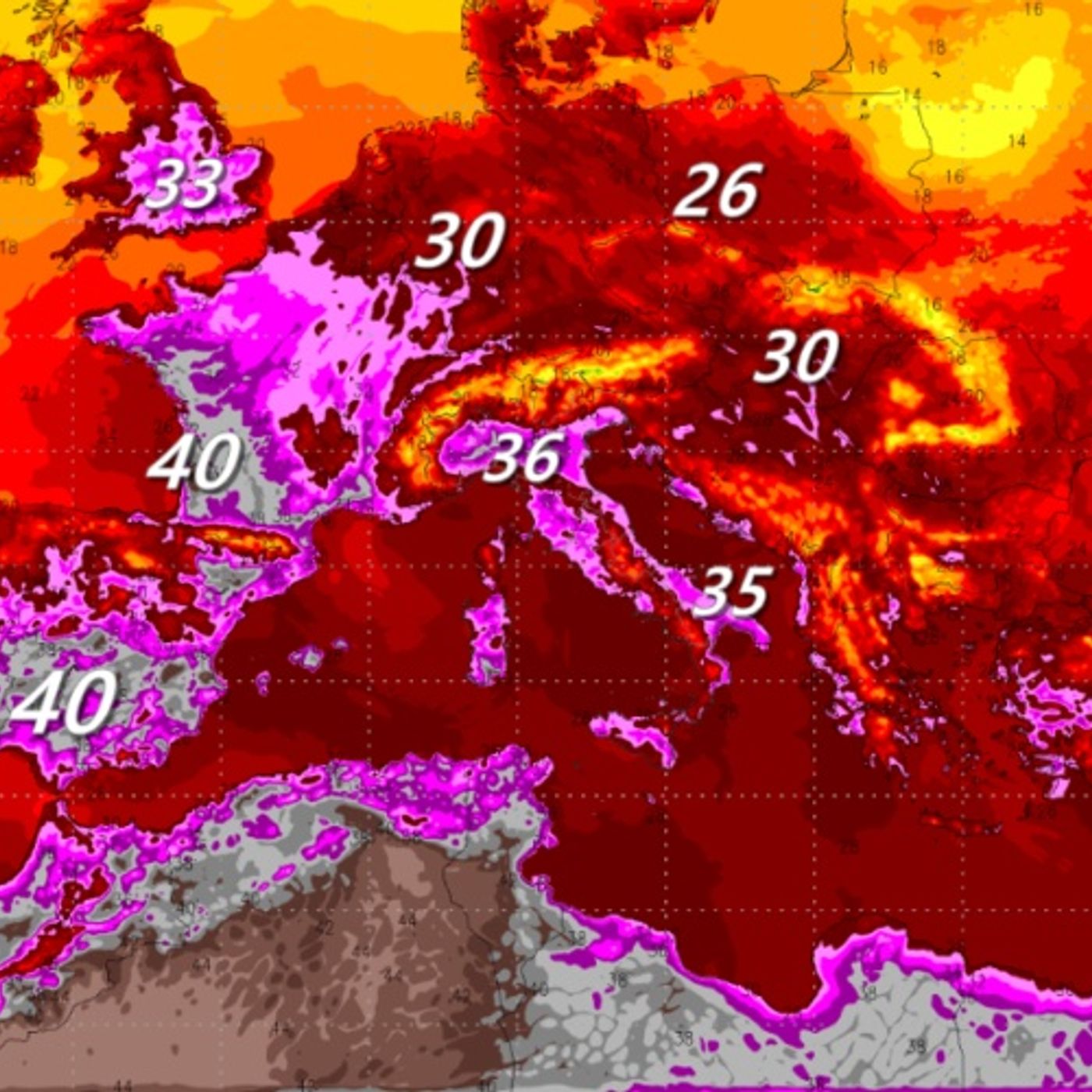 Previsioni 7-9 luglio: nuova ondata di calore con picchi oltre i 35 gradi episode artwork