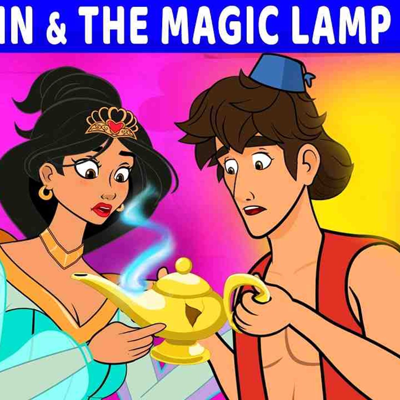 Aladdin and The Magic Lamp🧞‍♂️🐉 Genie_ Dragon _ Desert Adventure _ Fairy Tales episode artwork