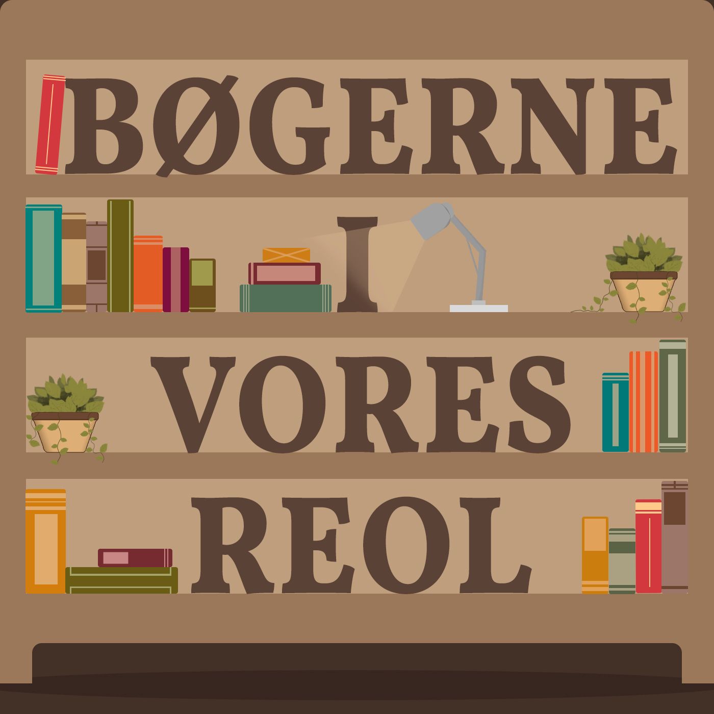 Bøgerne i vores reol