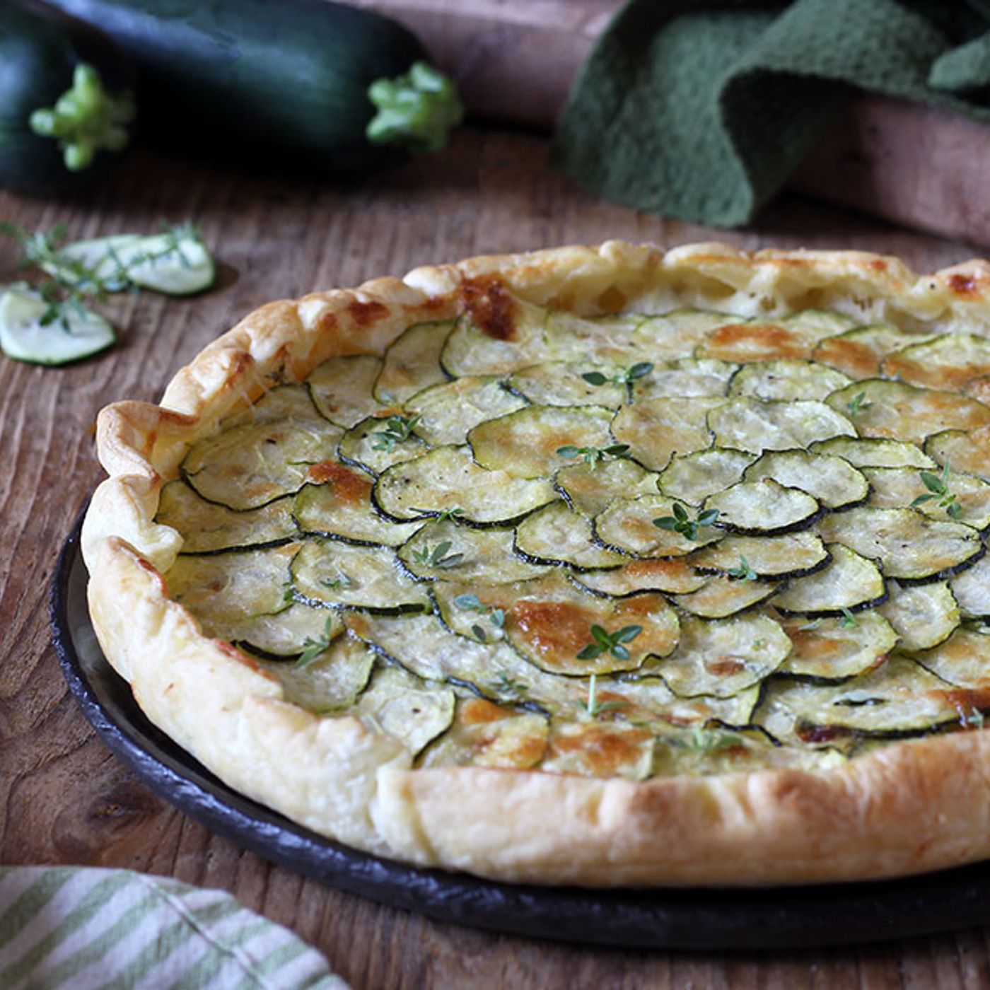 Torta salata con zucchine e crescenza episode artwork
