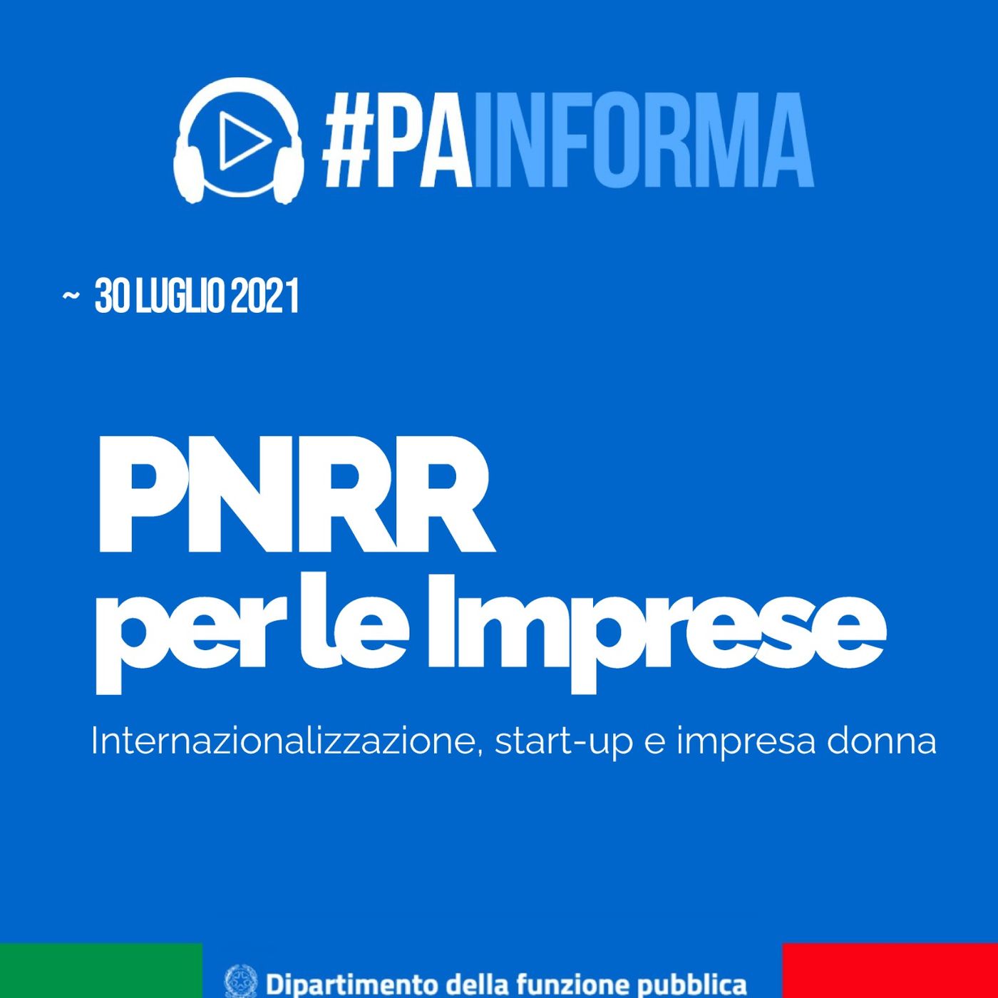 #PAinforma - Il Piano Nazionale di Ripresa e Resilienza