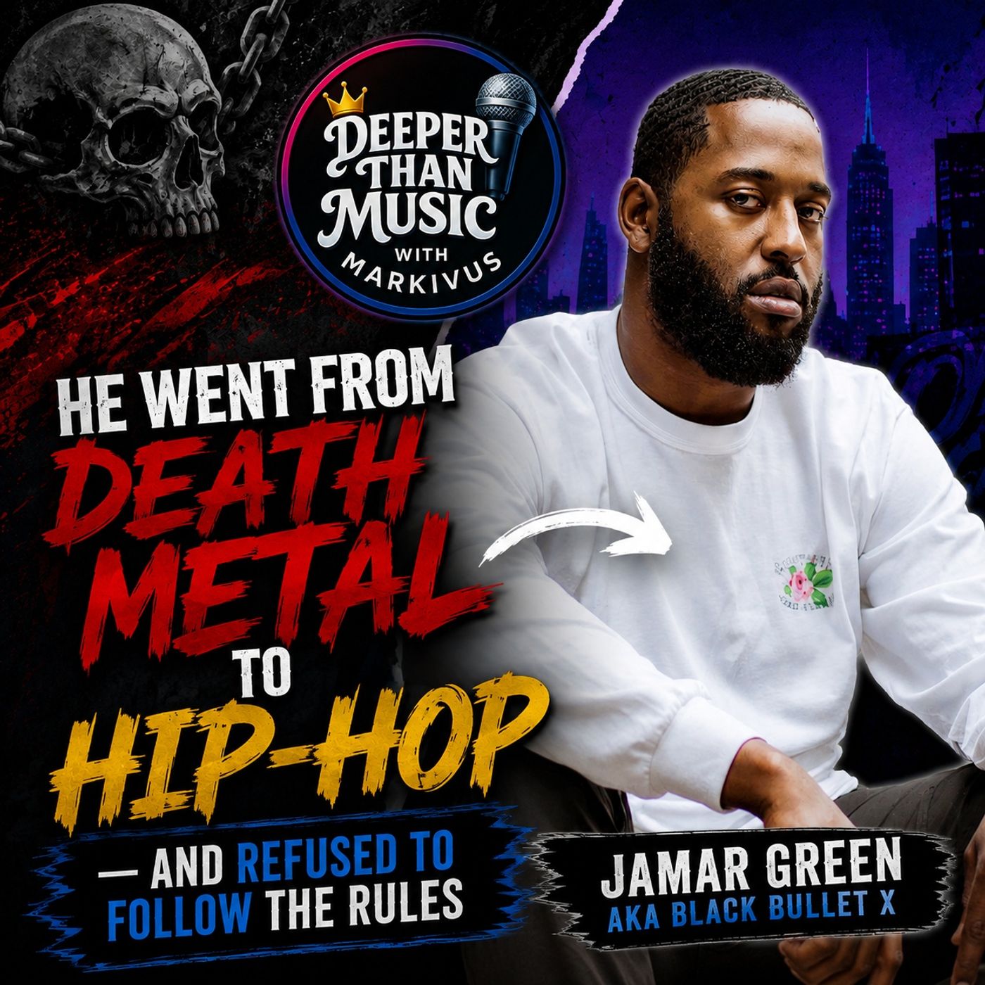 He Went From Death Metal to Hip-Hop — And Refused to Follow the Rules episode artwork