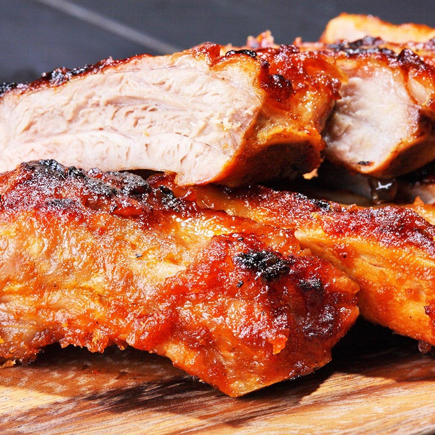 Costillas de cerdo al horno