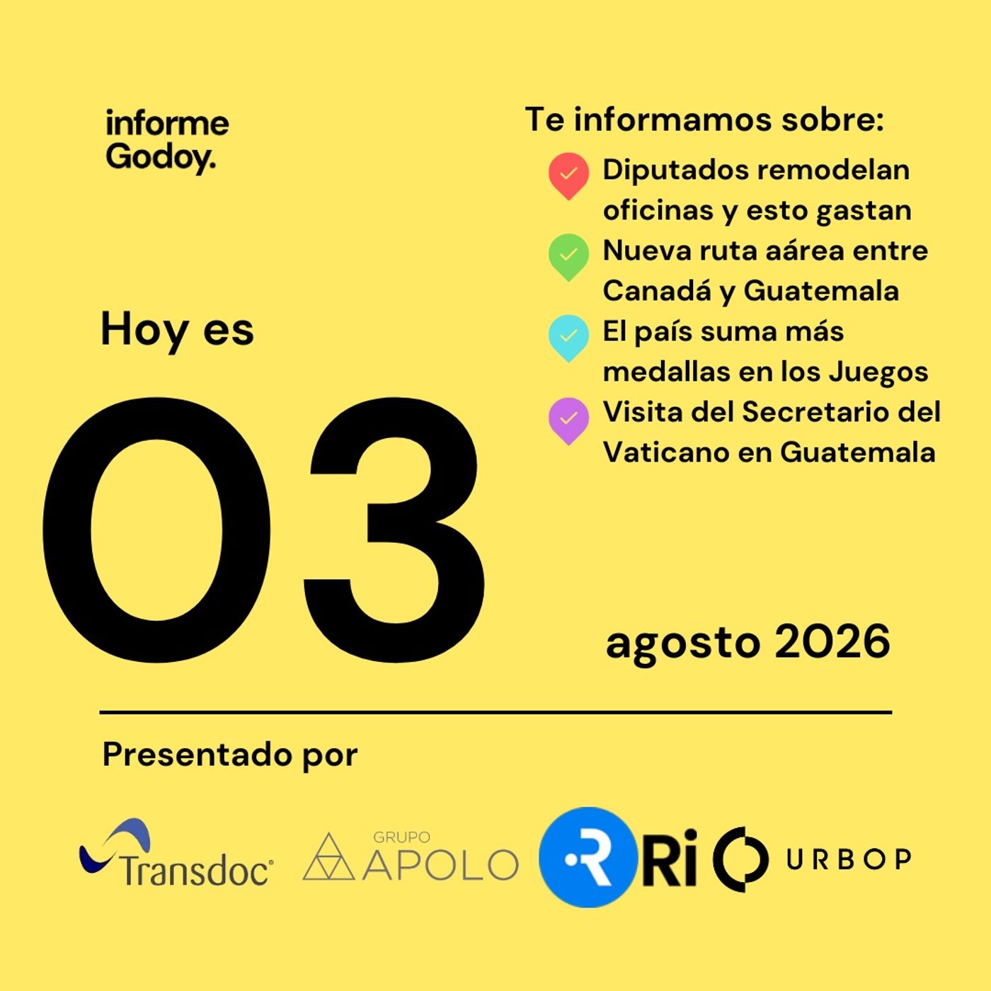 03 agosto 2026 episode artwork