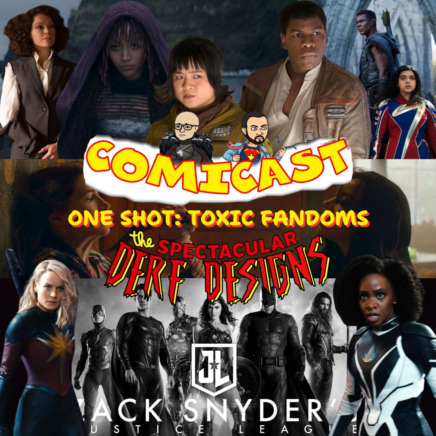 One Shot: Talkin' Toxic Fandoms & Superfan Focus Groups with Fred of Derf Designs episode artwork