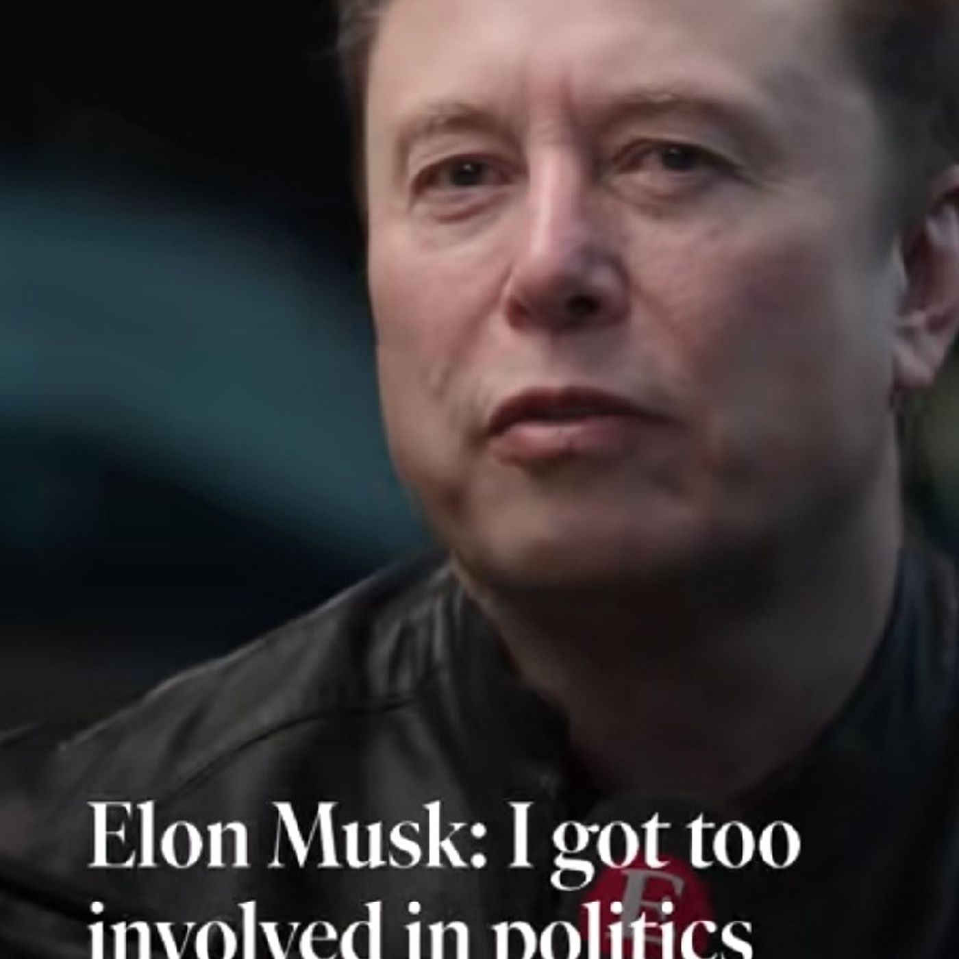 Elon Musk says “he got too involved in politics”. On the latest Insider, he admits to Zanny Minton Beddoes, episode artwork