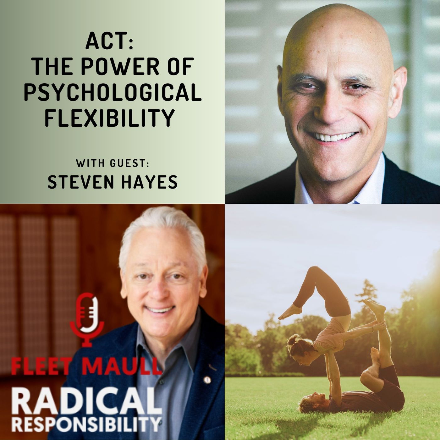 EP 146: ACT: The Power of Psychological Flexibility | Steven Hayes PhD episode artwork