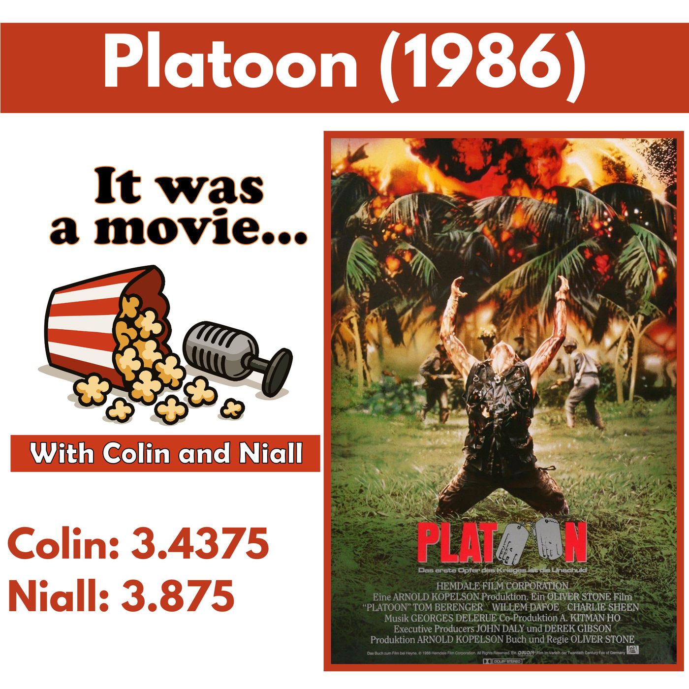 170. Platoon (1986) episode artwork