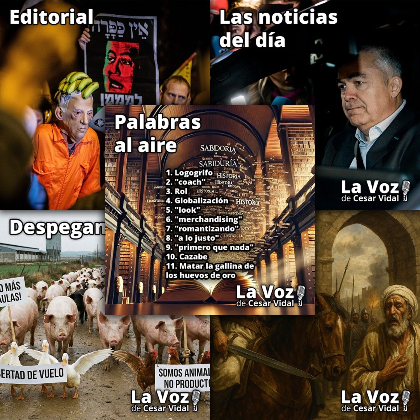 Programa Completo de La Voz de César Vidal - 01/12/25 episode artwork