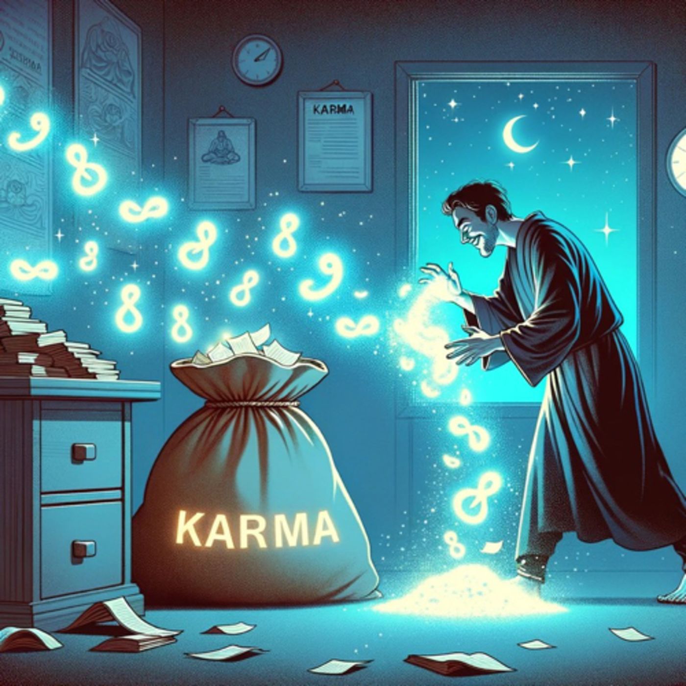 You can stuff your Karma talk in a sac