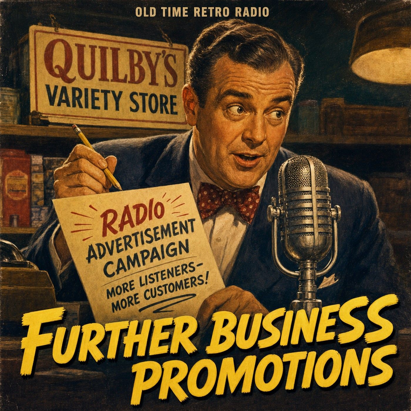Fibber McGee and Molly - "Further Business Promotions" (Old Time Radio, 1954)