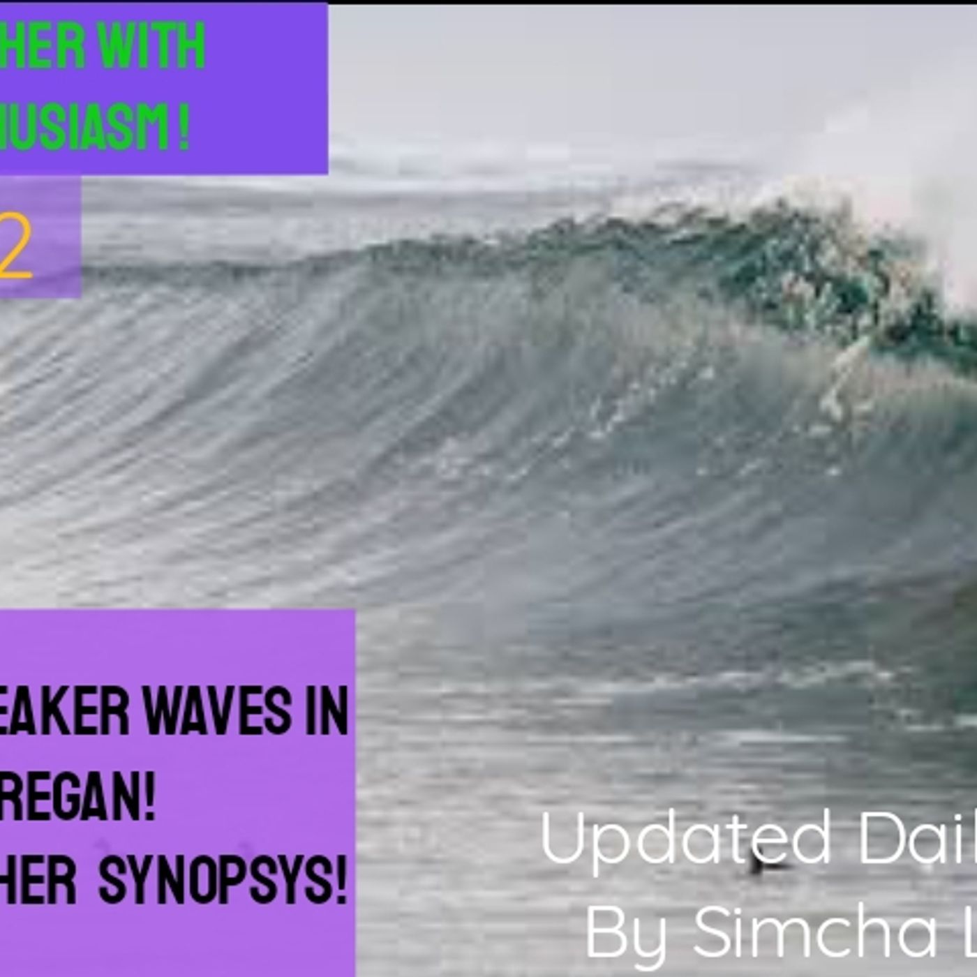 4-2-22-Sneaker Waves, Razor Crabs, Pacific Storm, Severe Weather Outbreak In SOUTH, Weather Whiplash Amarilo, Heat New Dehli, New York Rain