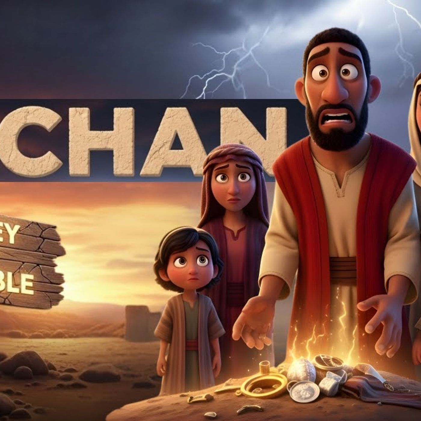 One Sin Can Cost It All_ Animated Bible Story of Achan(M4A_128K) episode artwork