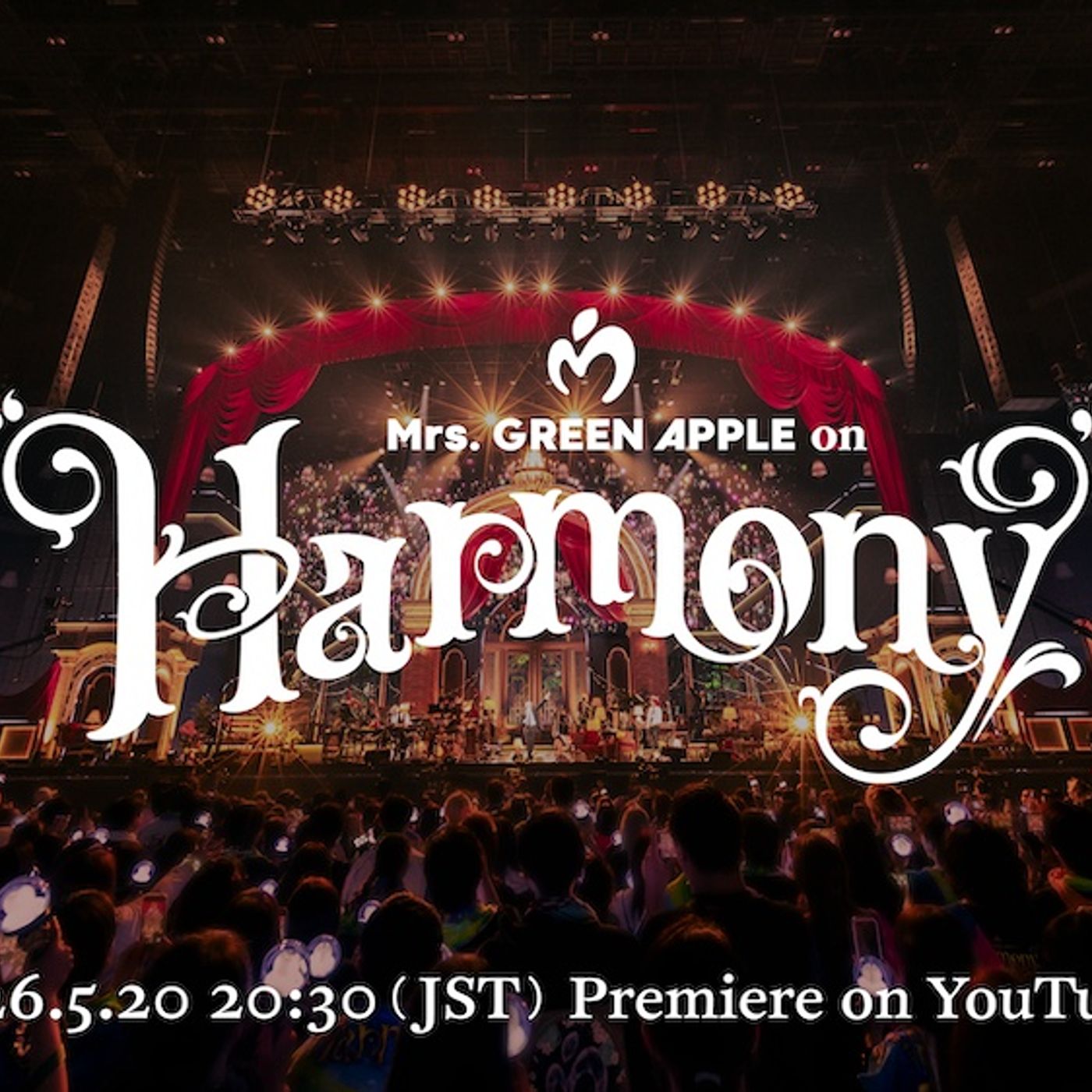 Mrs. GREEN APPLE、バンド初ライブを行った“青りんごの日”に＜Mrs. GREEN APPLE on “Harmony”＞ライブ映像を一夜限りで公開 episode artwork