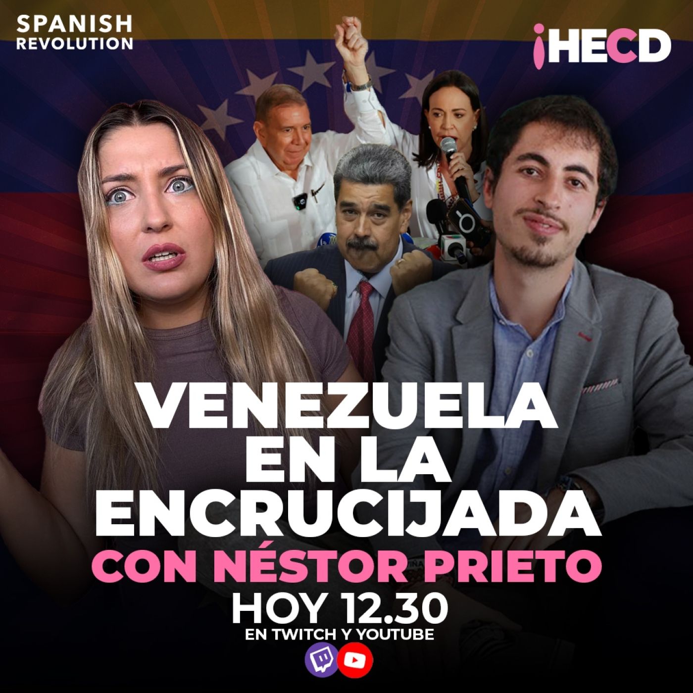 HECD! 443 Marina Lobo - Venezuela en la encrucijada, con Néstor Prieto