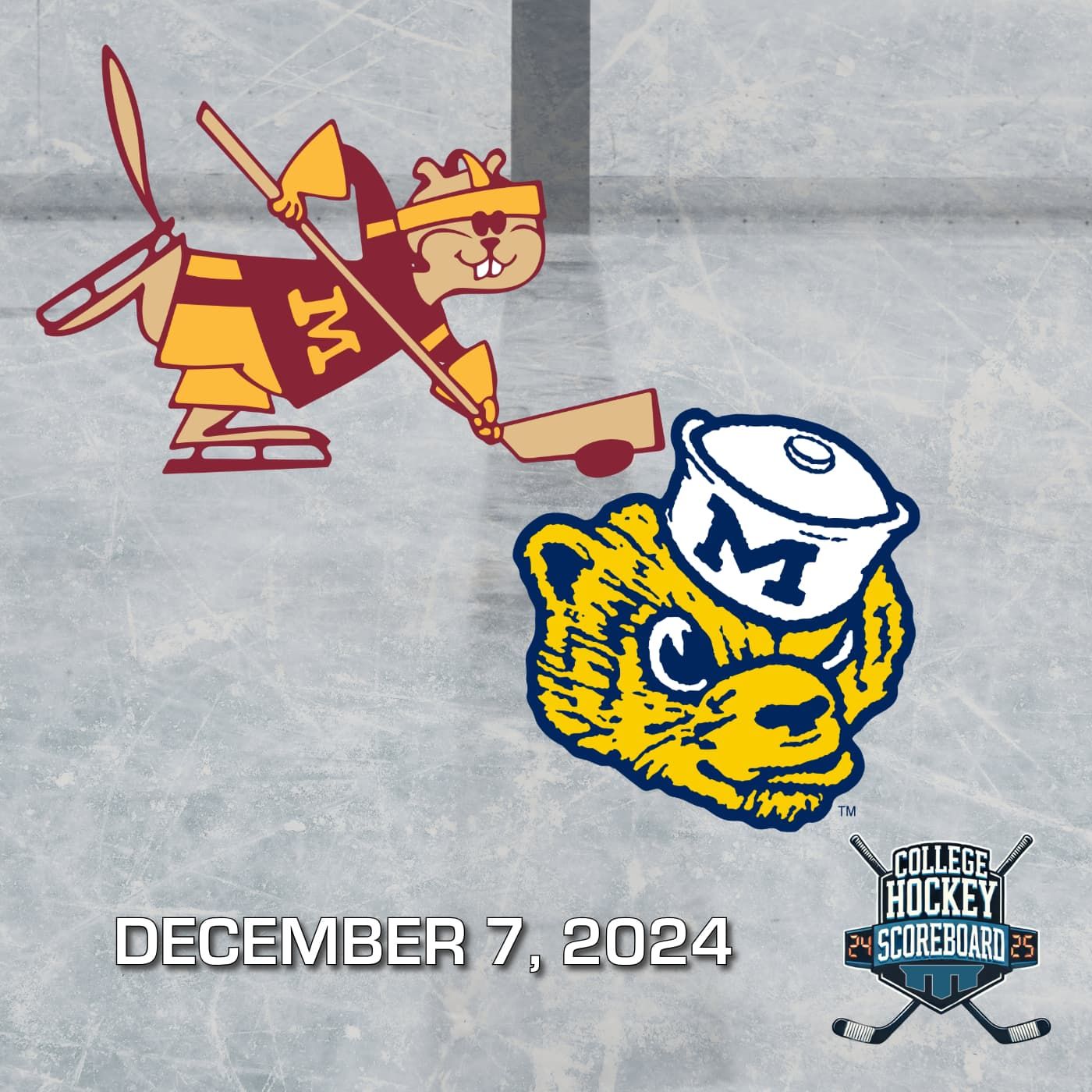 Minnesota sweeps Michigan; Denver splits with Western Michigan; Wisconsin women now 19-1 - CHS 12-7-24