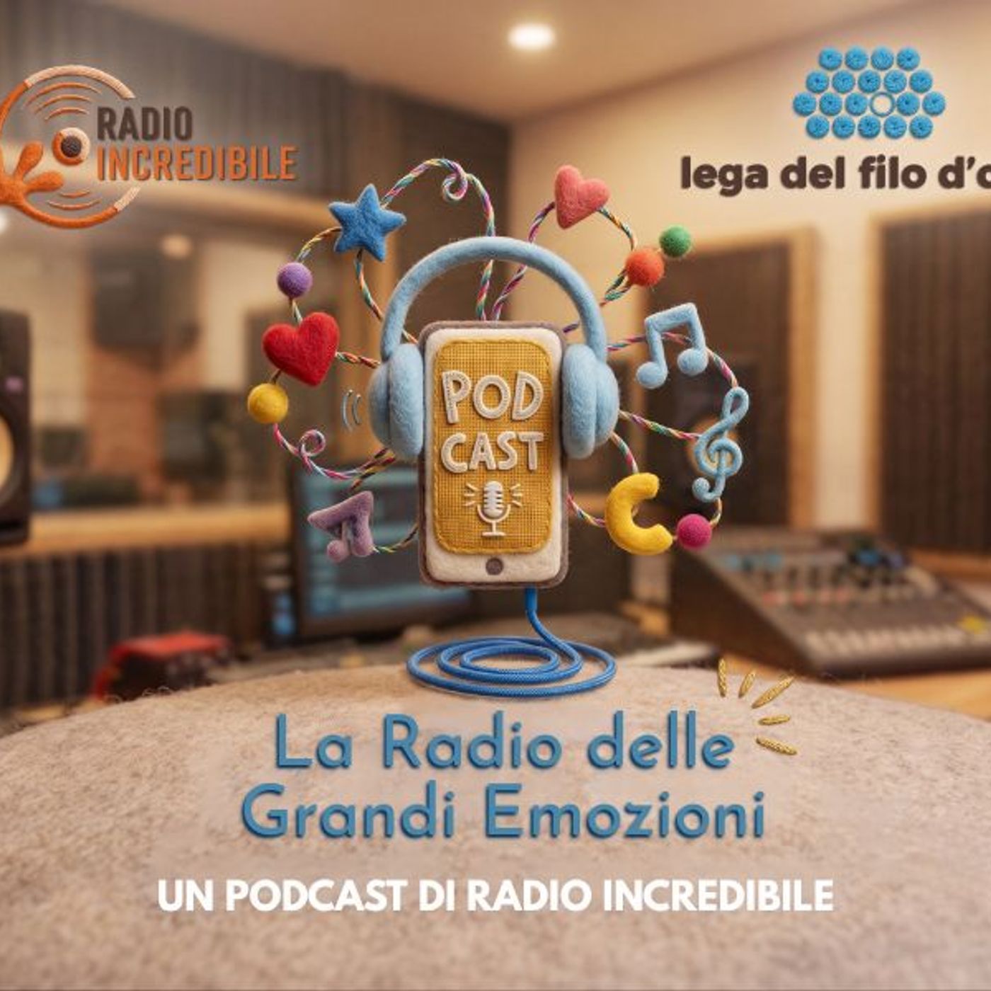Copertina di La Radio delle grandi emozioni – Lega del Filo d'Oro