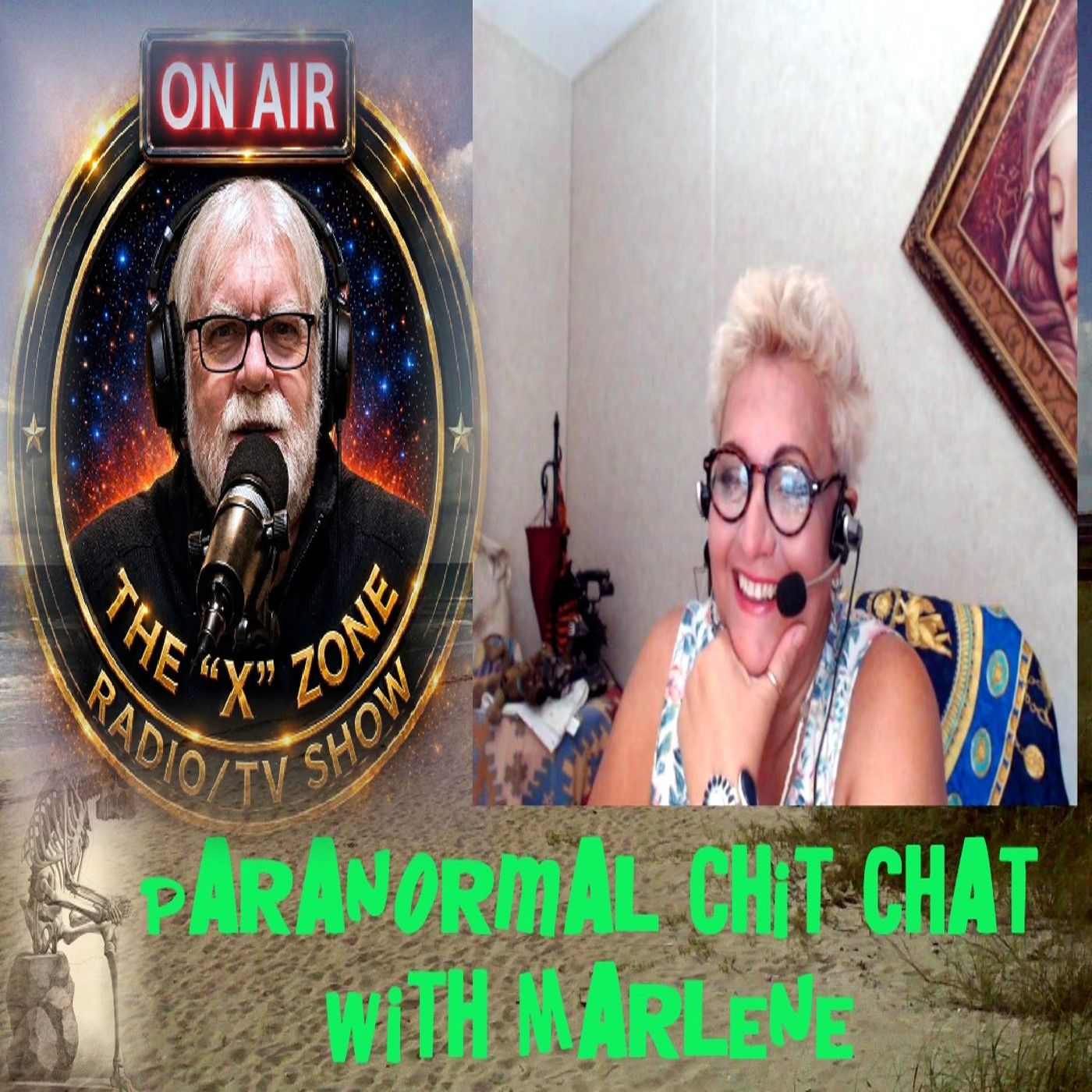Paranormal Chit Chat with Marlene | Interview with Rob McConnell on X-Zone Radio
