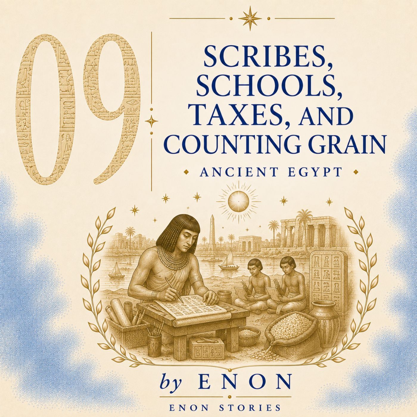 Ancient Egypt - SCRIBES, SCHOOLS, TAXES, AND COUNTING GRAIN
