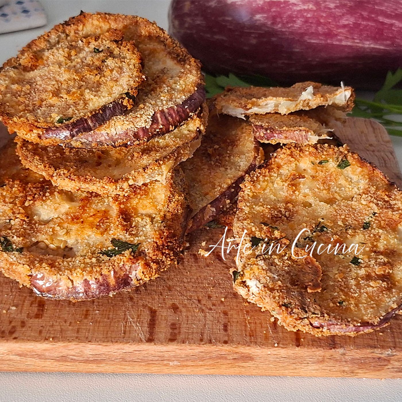 COTOLETTE di MELANZANE in friggitrice ad aria: croccanti senza friggere!