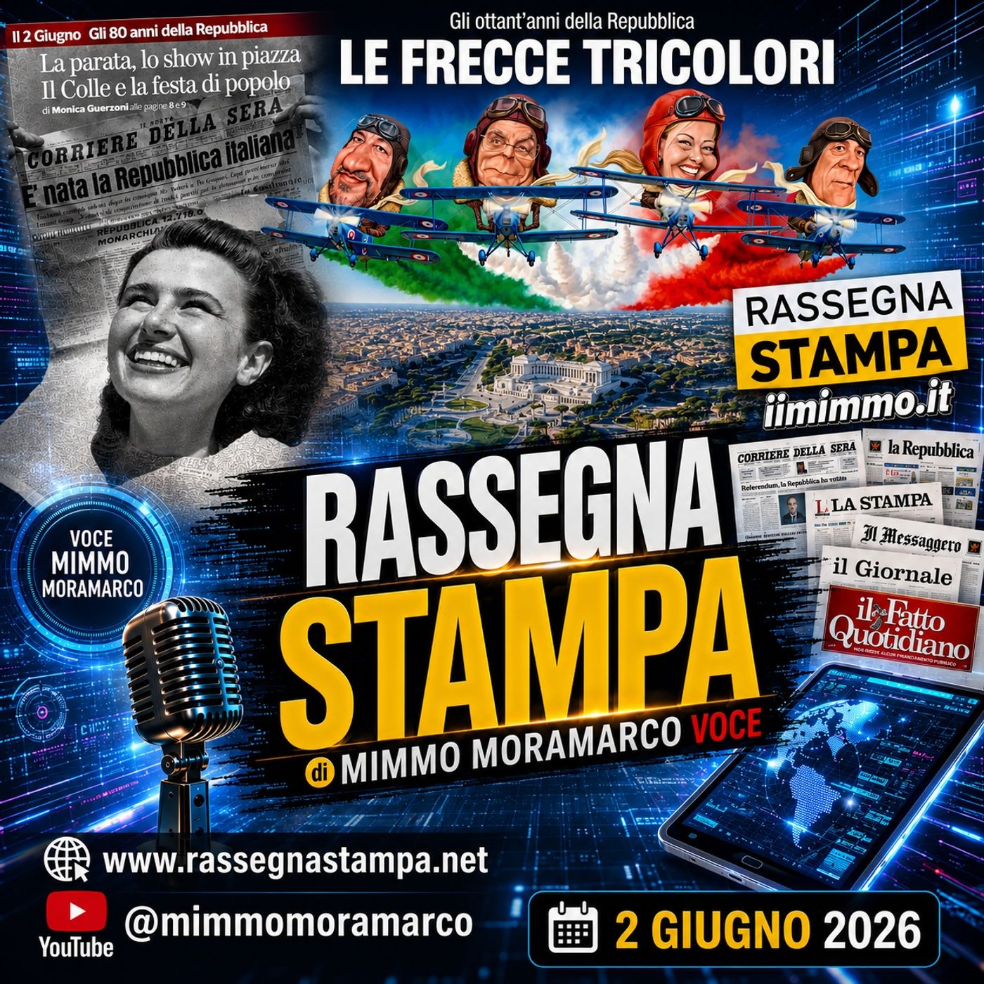 Rassegna stampa del 2 giugno 2026 episode artwork