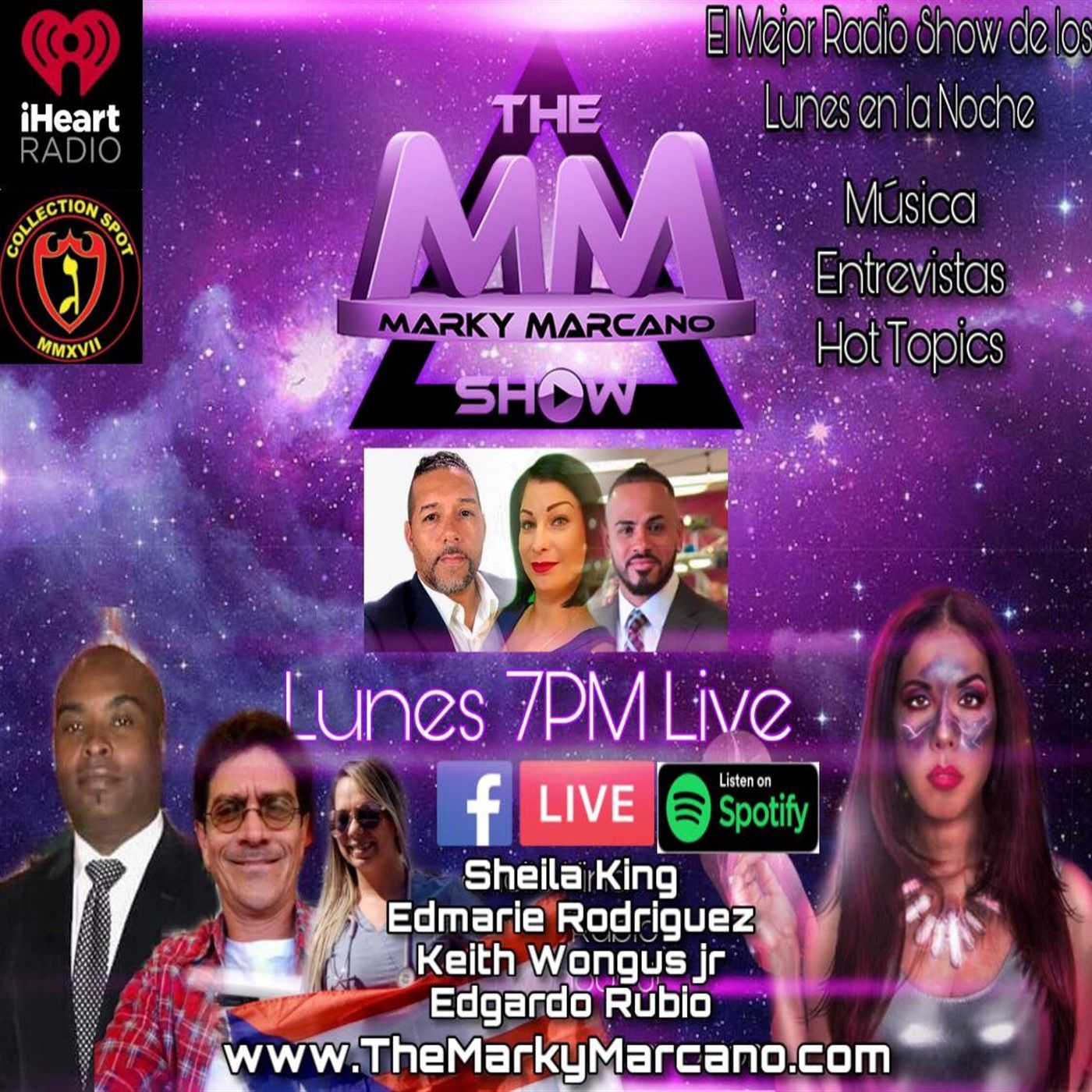 Tonight !! Invitados Sheila King-Edmarie Rodriguez-Edgardo Rubio-Keith Wongu JR| Music-Hot Topics-Entrevistas episode artwork