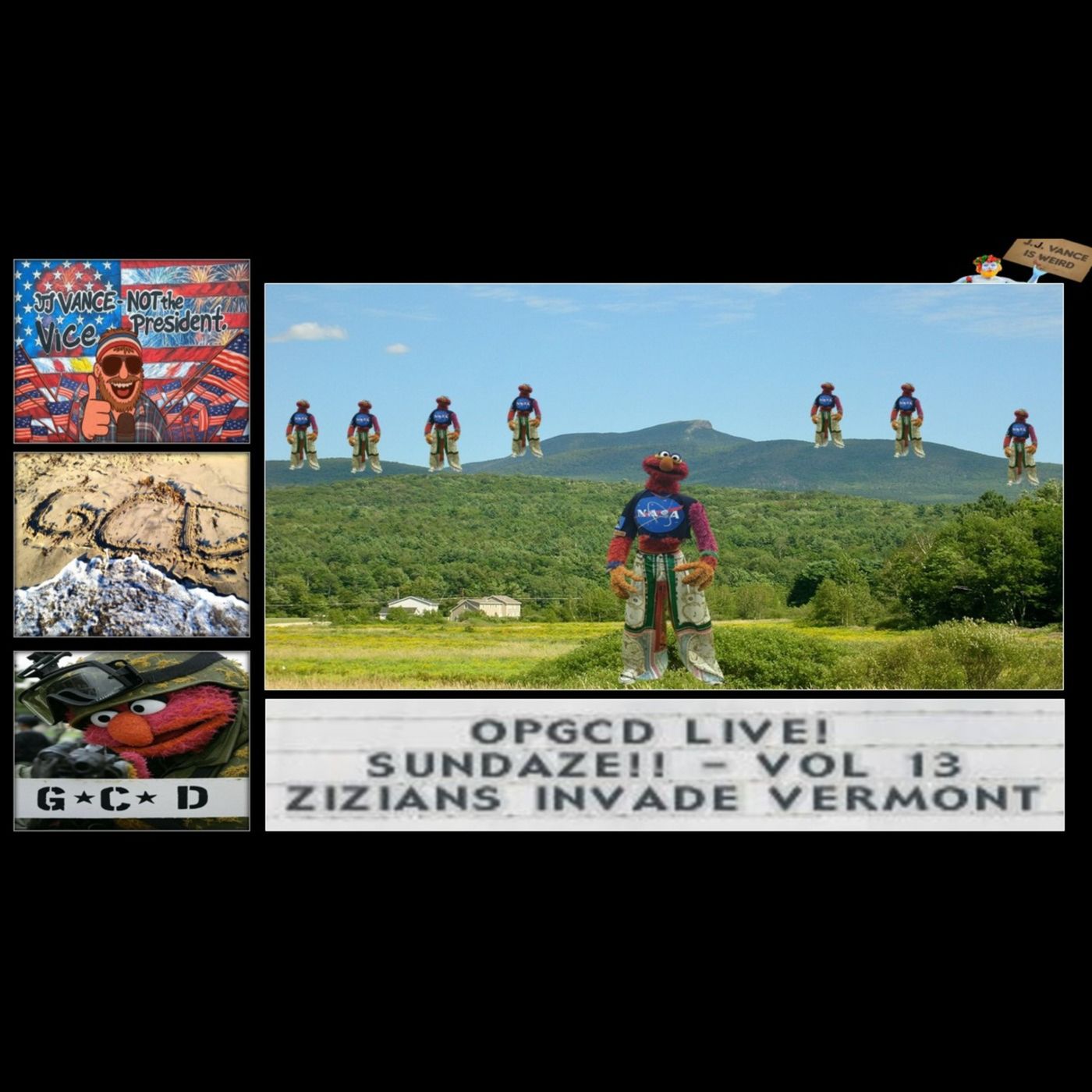 OpGCD Live! Sundaze!! - Vol 13 - Zizian Death Cult Invades Vermont! - FREE PATREON PREVIEW