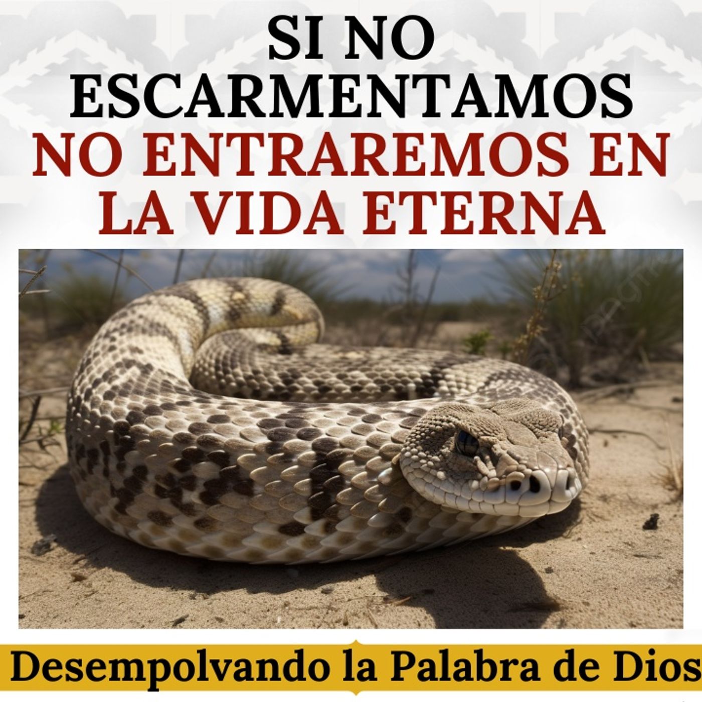 Si no escarmentamos, no entraremos en la vida eterna. Grave advertencia de Dios.