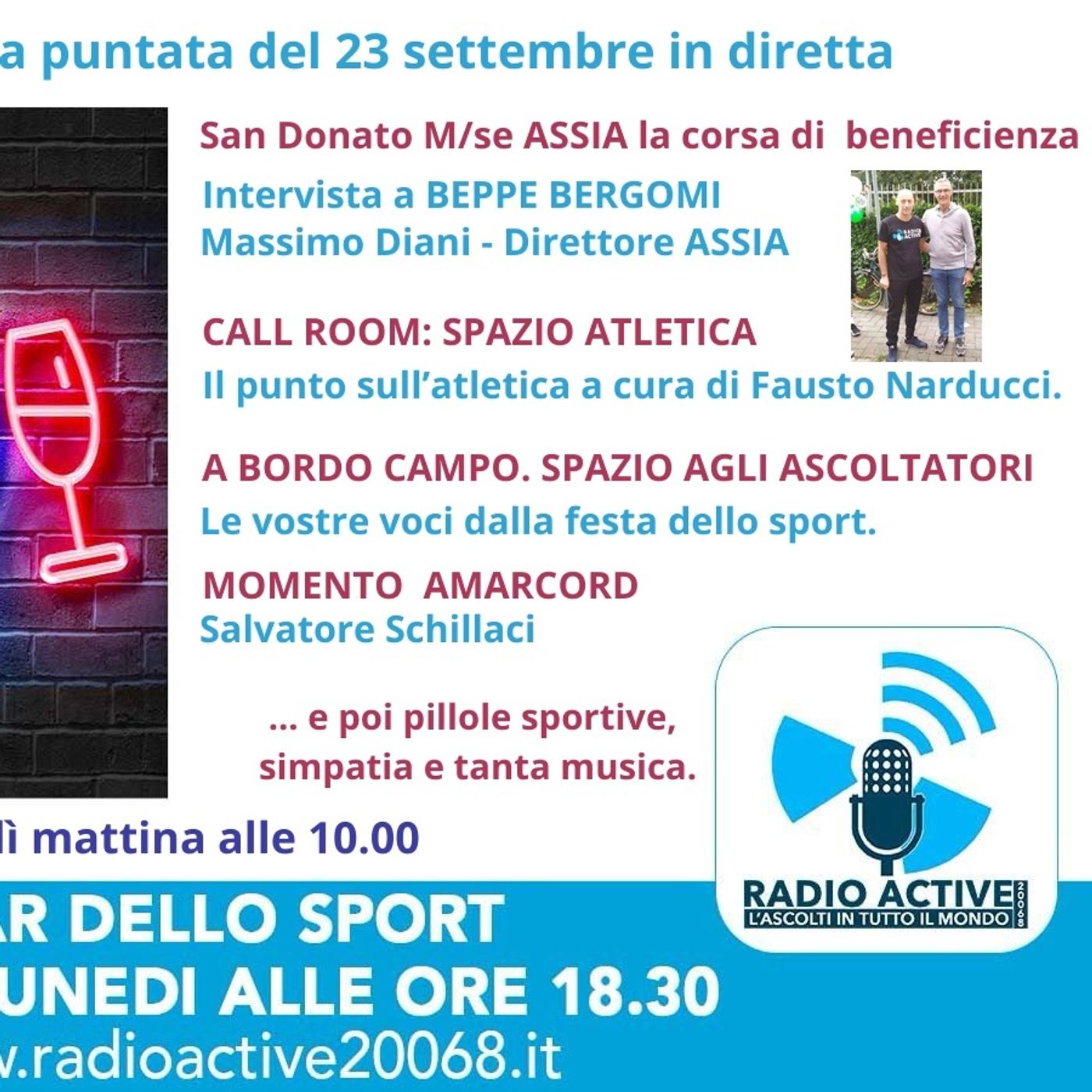 Bar dello Sport - Beppe Bergomi - Assia - Atletica (Narducci) - Totò Schillaci episode artwork