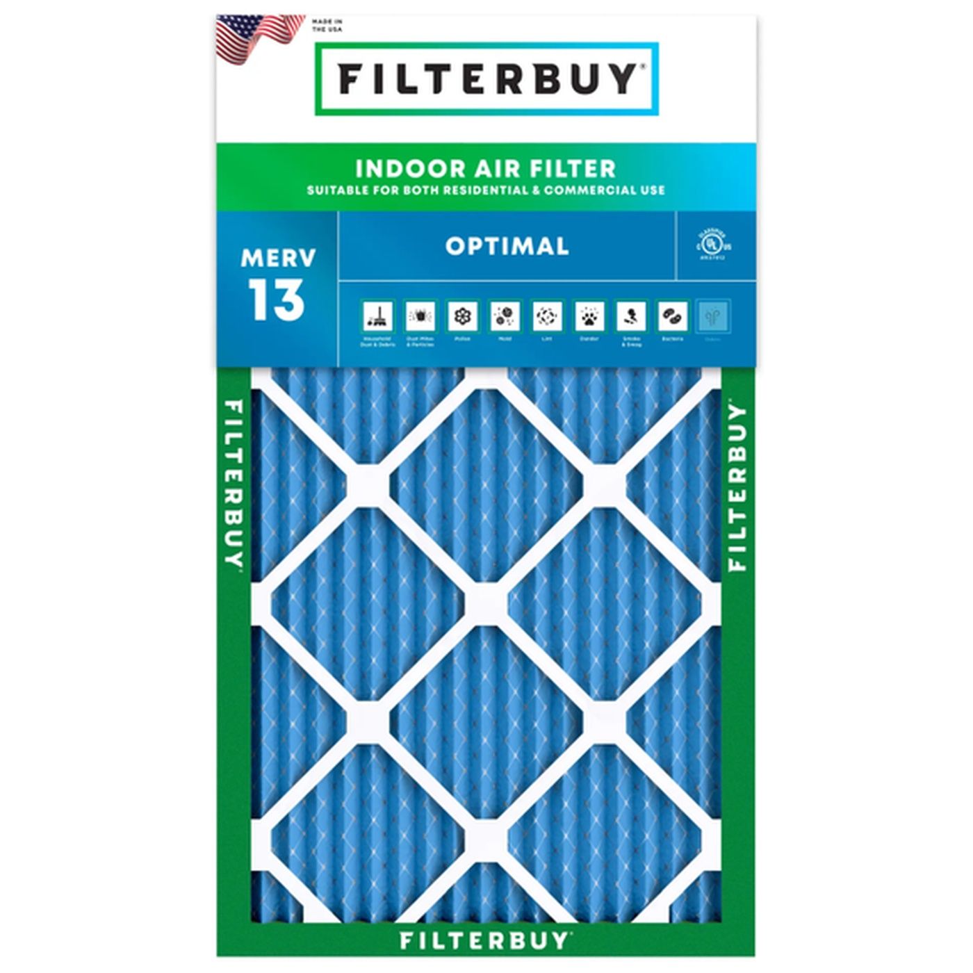 Best 13x21x1 MERV 13 Furnace & HVAC Air Conditioner Filters