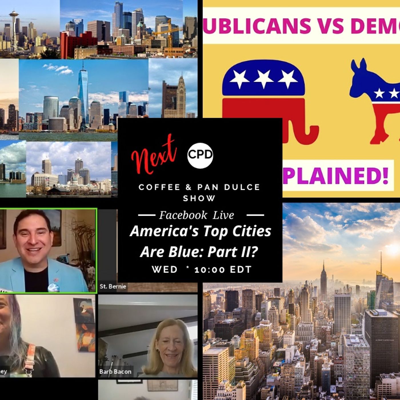 “America’s Top Cities Are Blue: Part II?” - #CPD0260-08232023 episode artwork