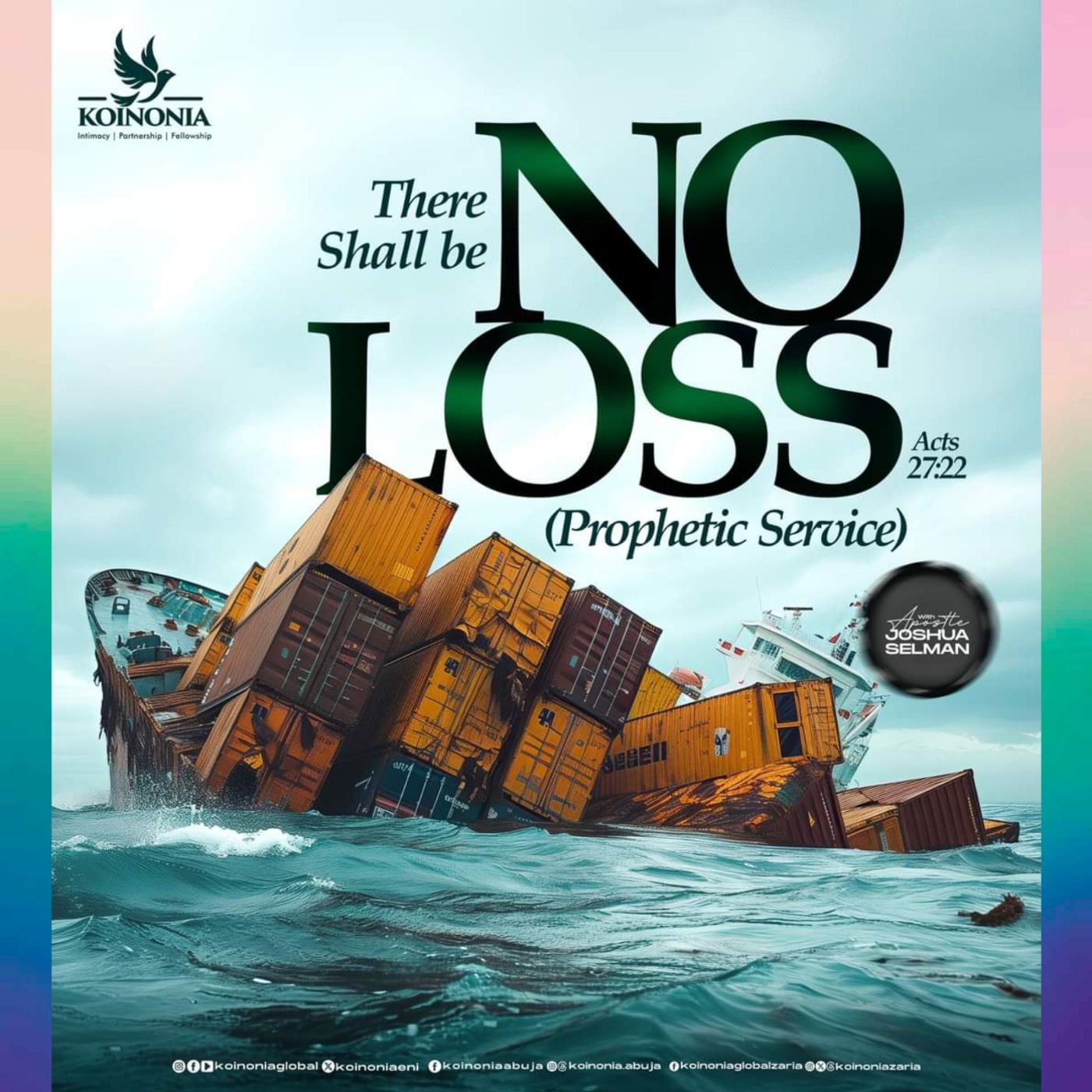 THERE_SHALL_BE_NO_LOSS_PROPHETIC_SERVICE_WITH_APOSTLE_JOSHUA_SELMAN
