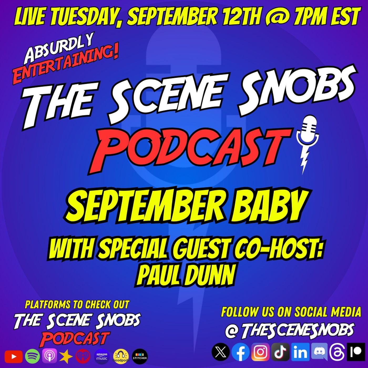 The Scene Snobs Podcast – September Baby