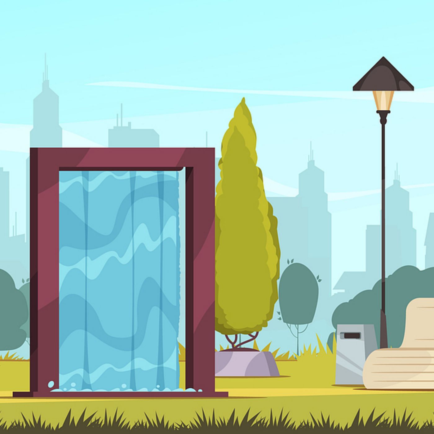 Beauty in the buildings of urban spaces